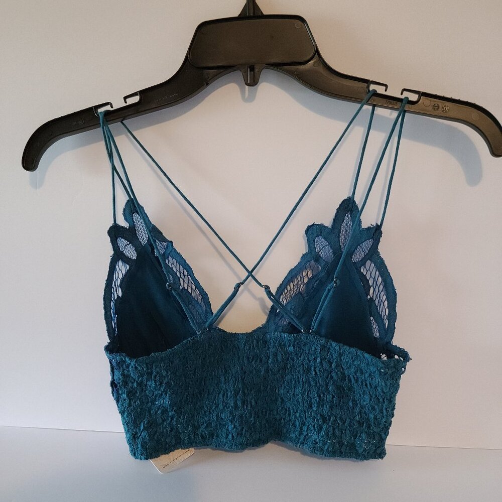 INTIMATELY FREE PEOPLE ADELLA BRALETTE -NIGHT SWIM- INK BLUE SIZE XS - Picture 4 of 10